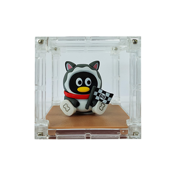 pvc软胶盲盒 手办 公仔 工艺品定制 — 腾讯企鹅 桌摆 带磁吸(实拍